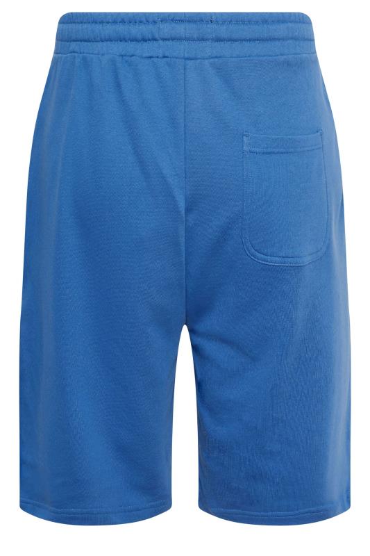 LYLE & SCOTT Big & Tall Spring Blue Sweat Shorts | BadRhino 4