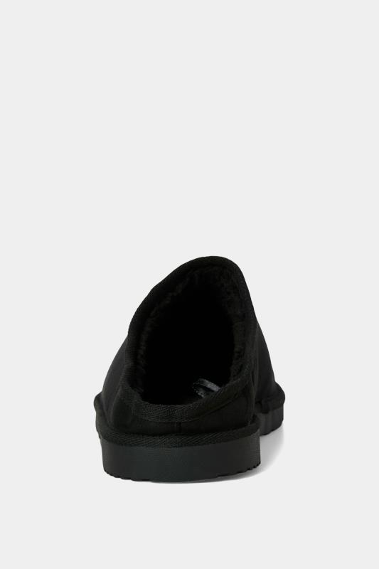 JACK & JONES Black Mule Slippers | BadRhino 3