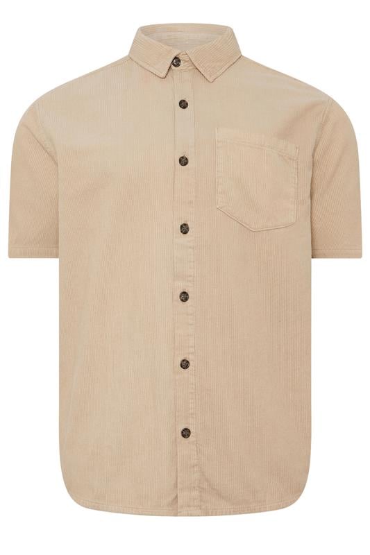 Men's  BadRhino Big & Tall Natural Brown Corduroy Overshirt