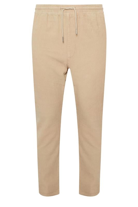 Men's  BadRhino Big & Tall Natural Brown Corduroy Trousers
