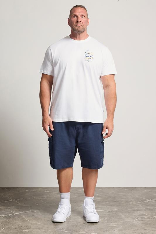 BadRhino Big & Tall White Volkswagen Graphic T-Shirt 1