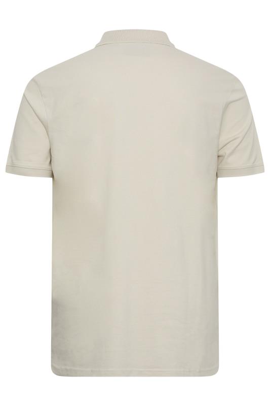 LYLE & SCOTT Big & Tall Cream Core Polo Shirt | BadRhino 3