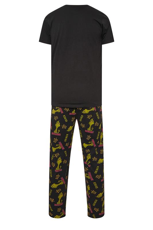 BadRhino Big & Tall Black Grinch Pyjama Set | BadRhino 5