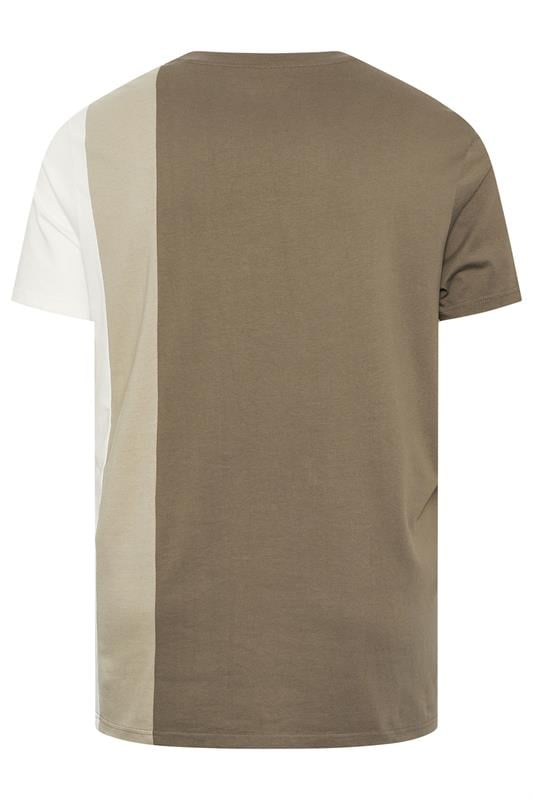 BadRhino Big & Tall Brown Extra Long Cut & Sew T-Shirt | BadRhino 2