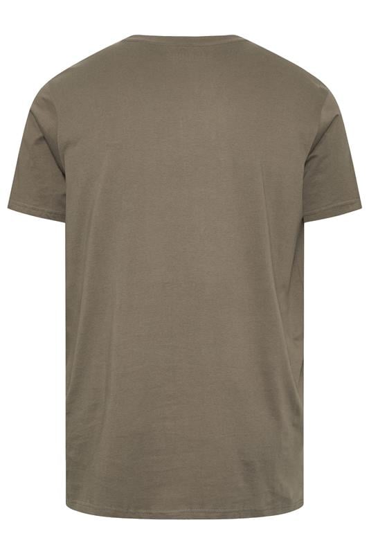BadRhino Big & Tall Brown Extra Long T-Shirt | BadRhino 6
