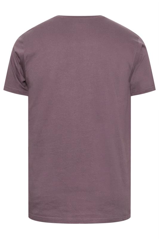 BadRhino Big & Tall Plum Purple Core T-Shirt | BadRhino 5