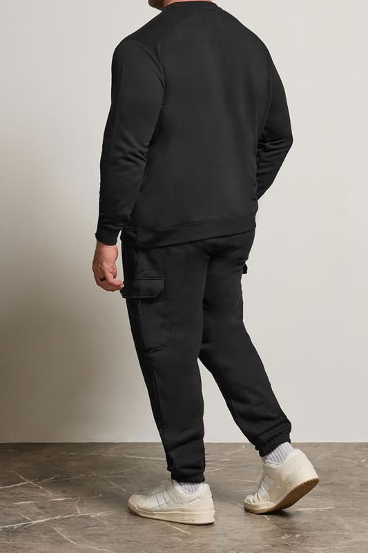 BadRhino Black Cargo Joggers | BadRhino 3