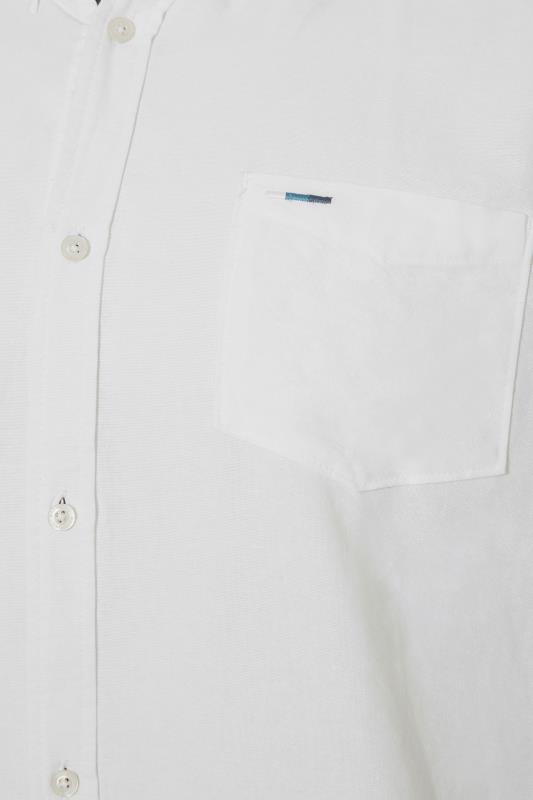 BadRhino Big & Tall White 2 PACK Long Sleeve Oxford Shirts | BadRhino 5