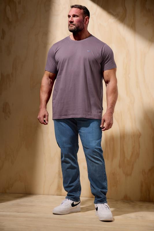 Men's  BadRhino Big & Tall Plum Purple Core T-Shirt