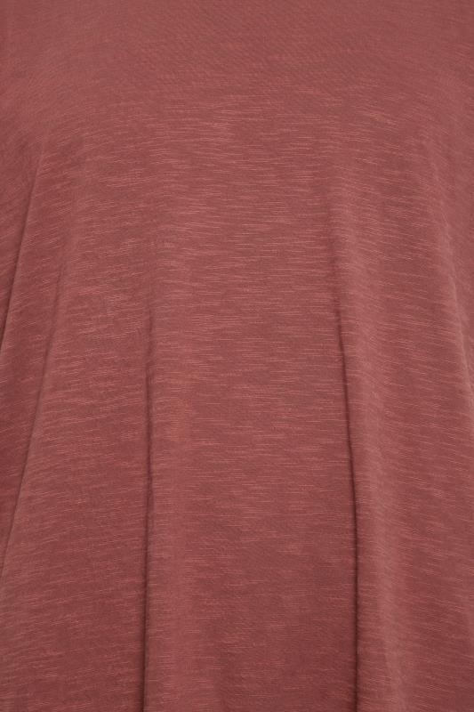 BadRhino Big & Tall Wine Red Slub T-Shirt | BadRhino 5