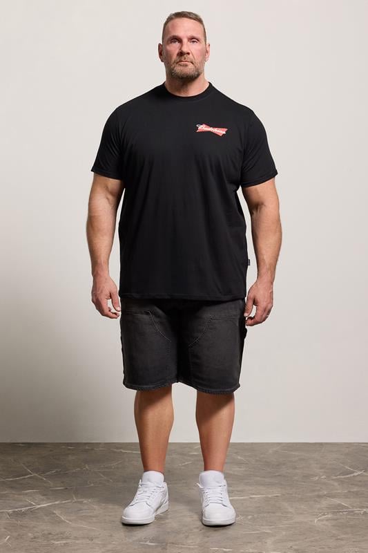 BadRhino Big & Tall Black Beer Graphic T-Shirt | BadRhino 1