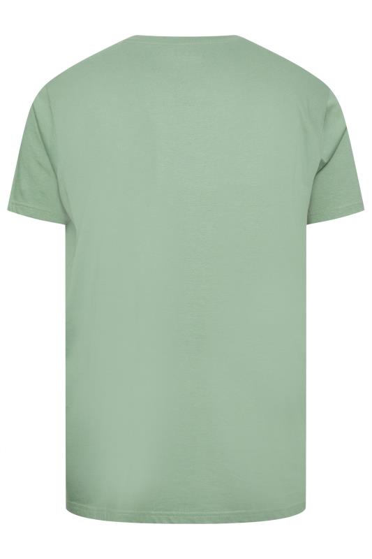 BadRhino Big & Tall Green 'Nevada' T-Shirt | BadRhino 4