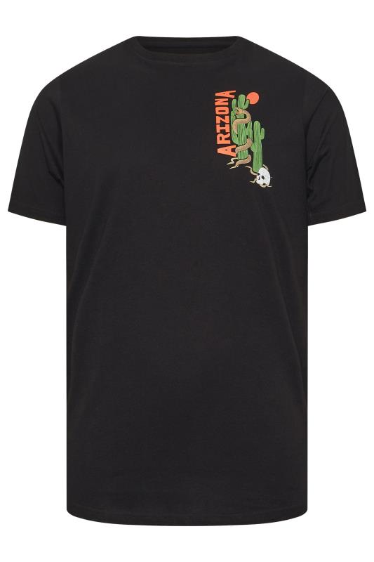 BadRhino Big & Tall Black Arizona Graphic T-Shirt | BadRhino 4