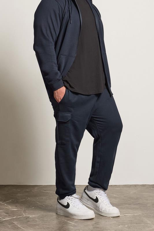 BadRhino Big & Tall 2 PACK Navy Blue Cargo Joggers | BadRhino 2