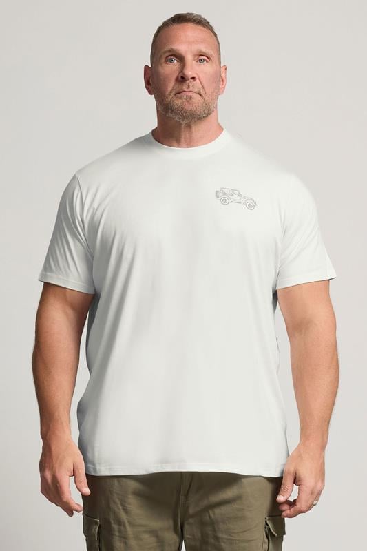 BadRhino White 'Forever Off-Roader' Tee