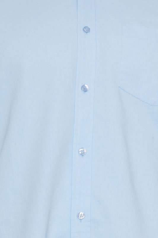 BadRhino Big & Tall Light Blue Long Sleeve Oxford Shirt | BadRhino 2