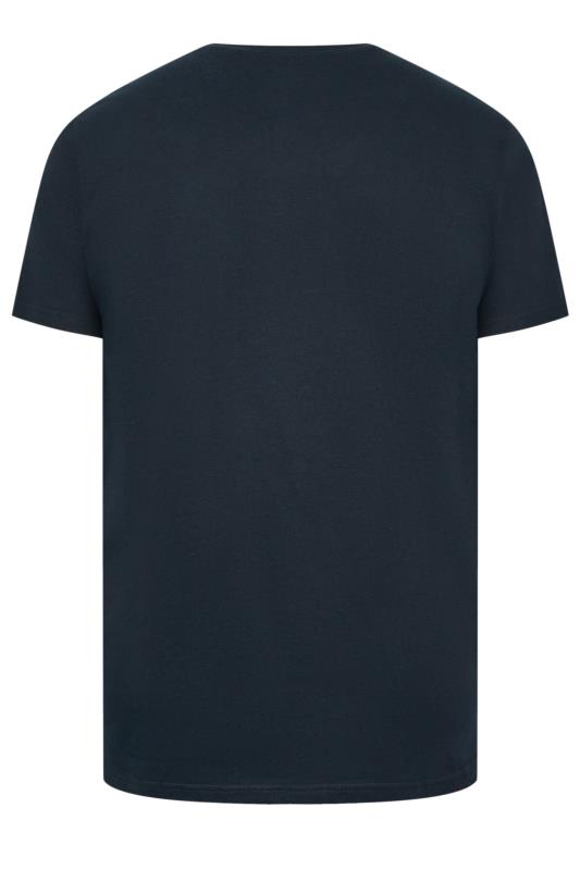 BadRhino Big & Tall Navy Extra Long Core T-Shirt | BadRhino 4