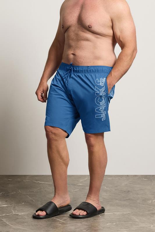  JACK & JONES Blue Wave Swim Shorts
