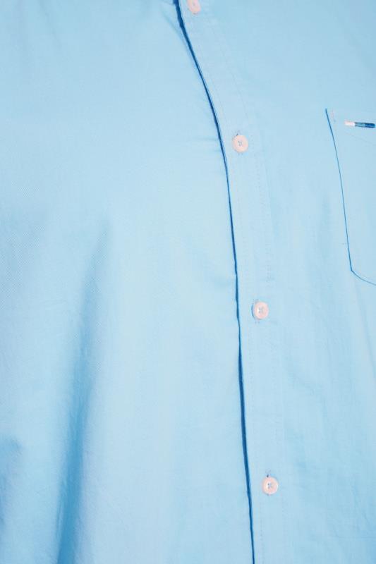 BadRhino Big & Tall Light Blue 2 PACK Long Sleeve Oxford Shirts | BadRhino 5