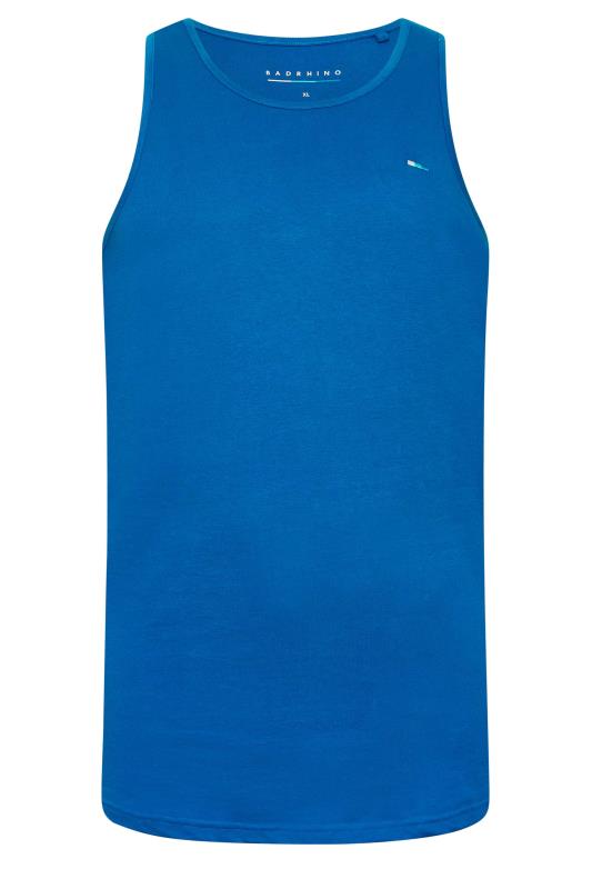 BadRhino Big & Tall 3 PACK Blue & Pink Plain Vests  | BadRhino 5
