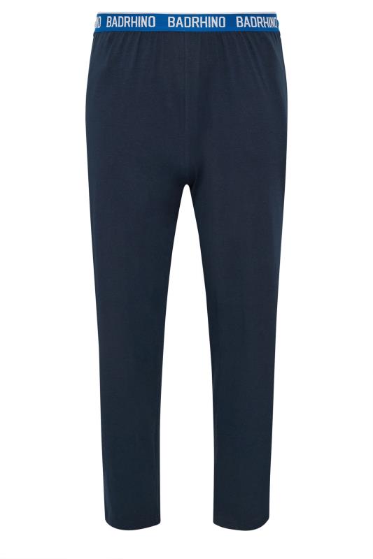 BadRhino Big & Tall 2 PACK Navy Blue Lounge Trousers | BadRhino 6