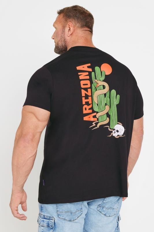 BadRhino Big & Tall Black Arizona Graphic T-Shirt | BadRhino 2