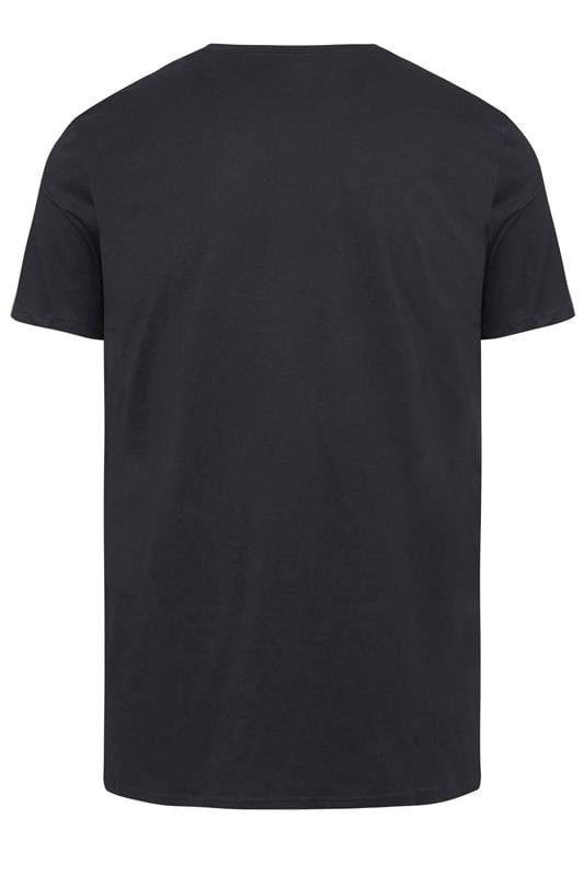 BadRhino Big & Tall 5 PACK Black Extra Long Core T-Shirts | BadRhino 7