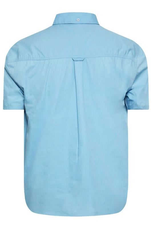 BadRhino Big & Tall Light Blue Poplin Shirt | BadRhino 4