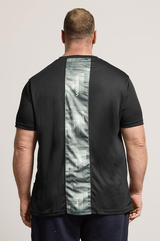 D555 Big & Tall Black Lightweight Active T-Shirt | BadRhino 2