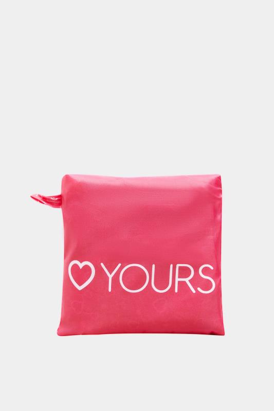 Ukraine Crisis 100% Donation Pink Heart Shopper Bag | Yours Clothing 6