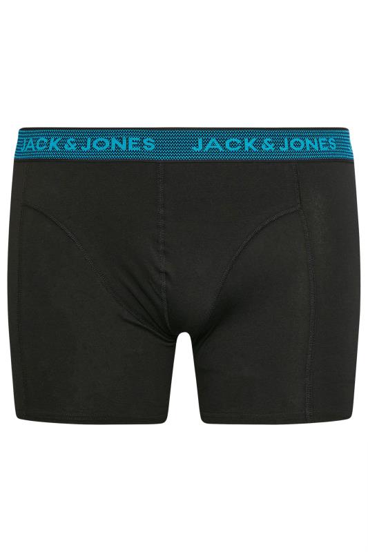 JACK & JONES Big & Tall Grey 3 Pack Trunks | BadRhino 5