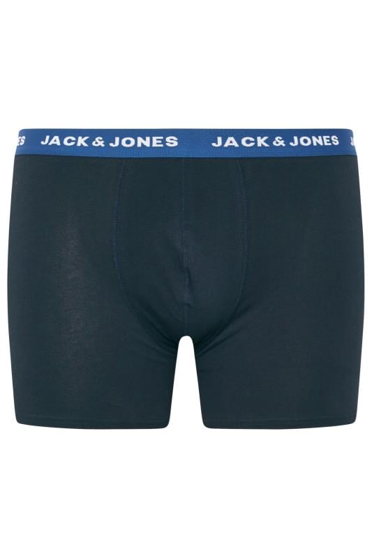 JACK & JONES 7 PACK Navy Blue & Black Trunks | BadRhino 8