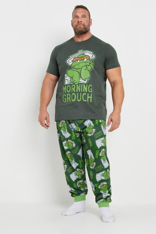 BadRhino Black & Green Grouch Pyjama Set | BadRhino 1