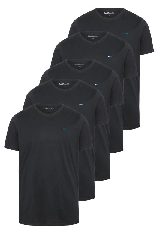 BadRhino 5 PACK Black Core T-Shirts | BadRhino 2