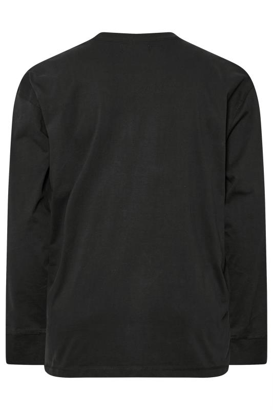 IronRhino Big & Tall Black Long Sleeve T-Shirt | BadRhino 2