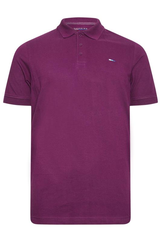 BadRhino Big & Tall Purple Core Polo Shirt | BadRhino  4