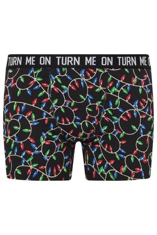 BadRhino 3 PACK Black & Red Christmas Trunks | BadRhino 7