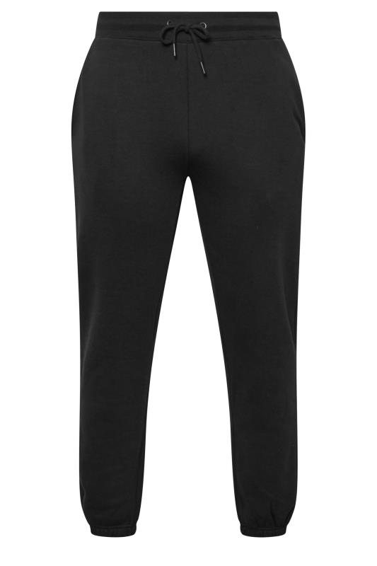 BadRhino Big & Tall Black Cuffed Joggers | BadRhino 4