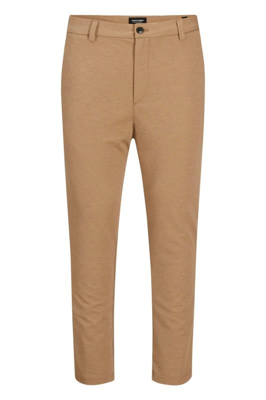 Men's  JACK & JONES Big & Tall Brown Straight Leg Chino Trousers