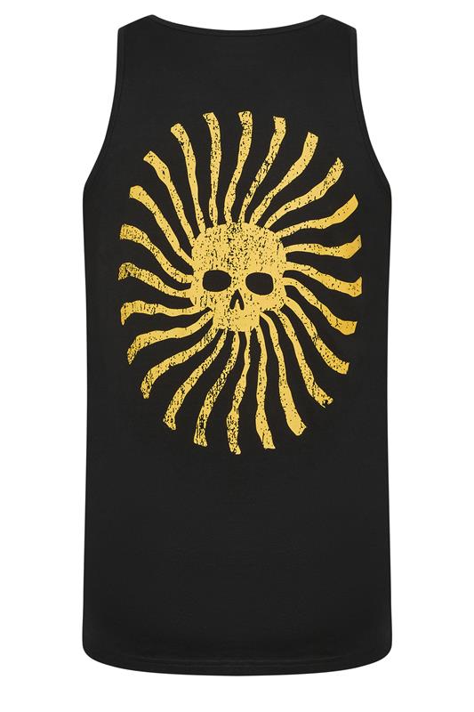 BadRhino Black Extra Long Chasing Sun Muscle Vest | BadRhino 7