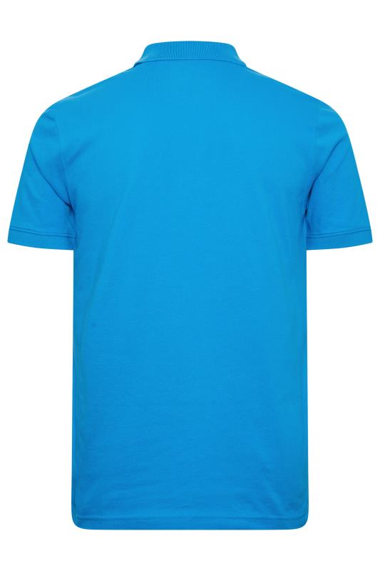 BadRhino Big & Tall 3 PACK Blue/Pink/Teal Polo Shirts | BadRhino 7