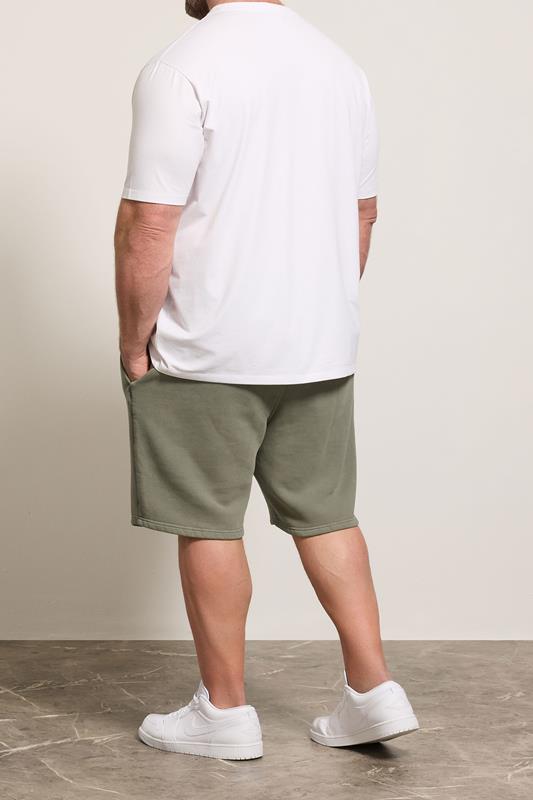 BadRhino Big & Tall Black Japanese Printed Jogger Shorts | BadRhino 2