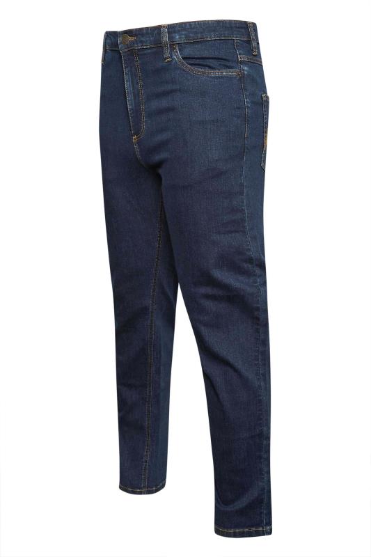 BadRhino Big & Tall Indigo Dark Blue Stretch Jeans | BadRhino 8