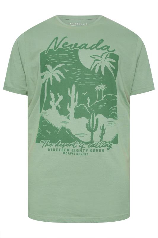 BadRhino Big & Tall Green 'Nevada' T-Shirt | BadRhino 3