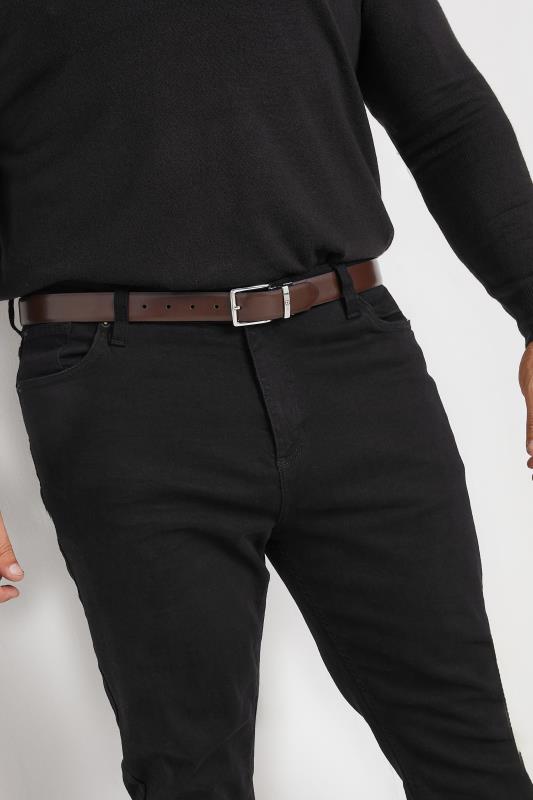 BEN SHERMAN Black & Brown Reversible Belt | BadRhino 2