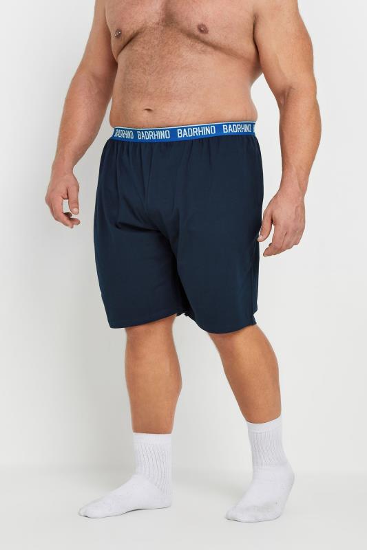 BadRhino 2 PACK Navy Blue Lounge Shorts | BadRhino 2