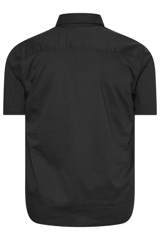 BadRhino Big & Tall Black Short Sleeve Shirt 4