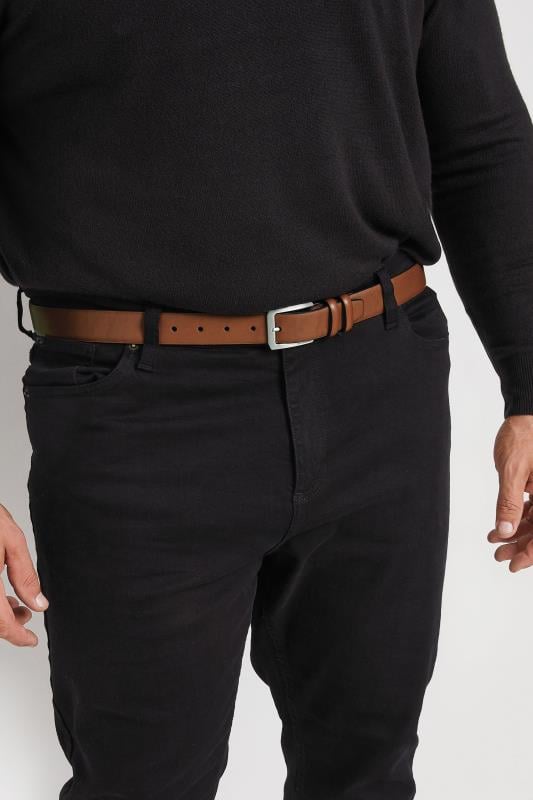 BEN SHERMAN Tan Elm Belt | BadRhino 1