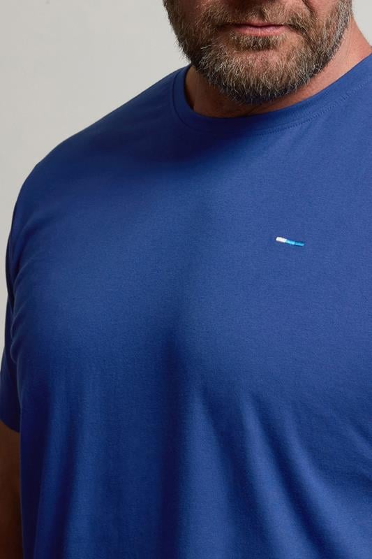 BadRhino Big & Tall Bright Blue Extra Long Core T-Shirt | BadRhino 4