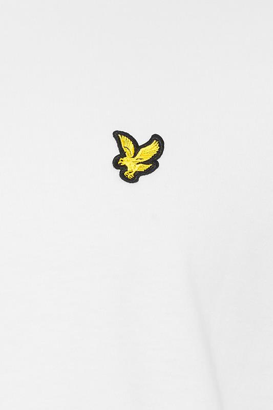 LYLE & SCOTT Big & Tall White Long Sleeve T-Shirt | BadRhino 5
